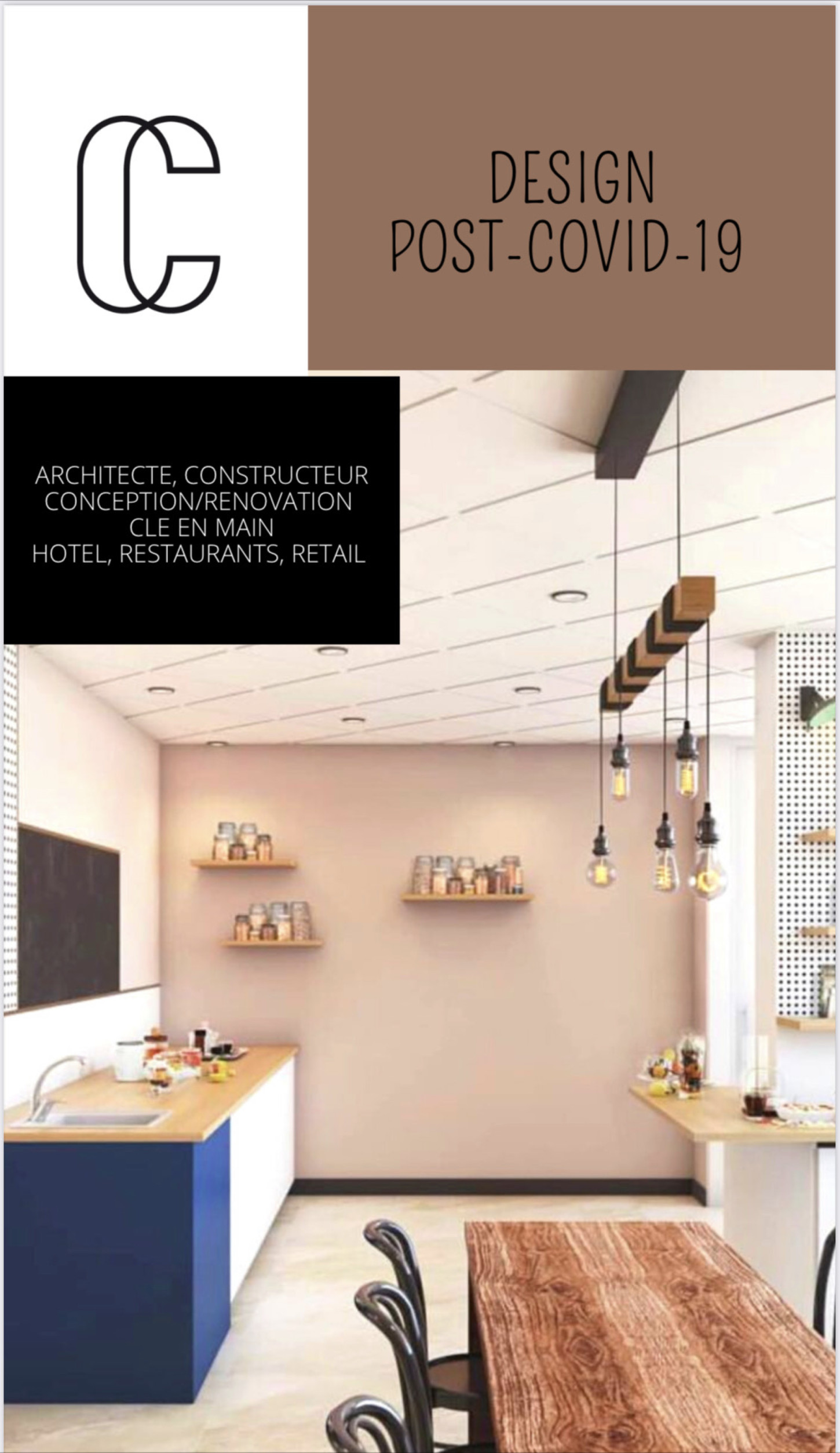 Design Post-Covid-19 actualité de : Cadre Architecteurs