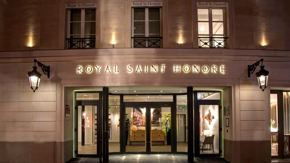Illustration du projet : Hôtel Royal Saint Honoré 4* réalisé par cadre architecteur