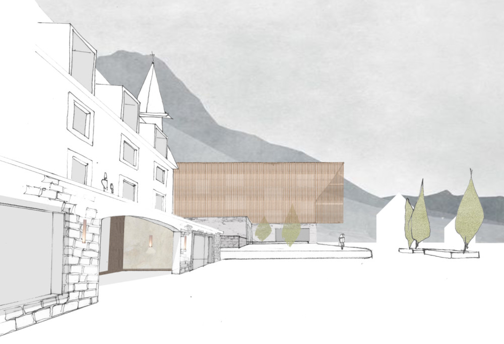 Illustration du projet : 3 hôtels à Montgenèvre réalisé par cadre architecteur