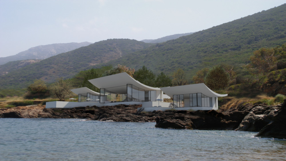 Illustration du projet : Villa en Corse réalisé par cadre architecteur