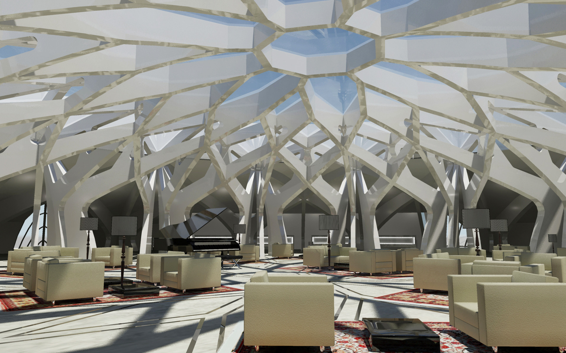 drop of gold 6* hotel & spa réalisé en 2007 par Cadre architecteur à Dubaï
